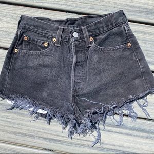Levi black shorts